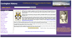 Desktop Screenshot of covingtonhistory.co.uk